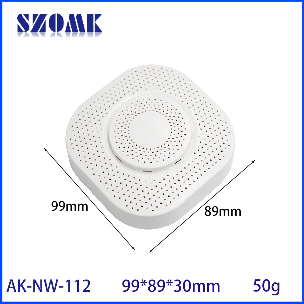 AK-NW-112遥控塑料外壳ABS紧凑型传感器外壳，用于温度和湿度传感器99*89*30mm