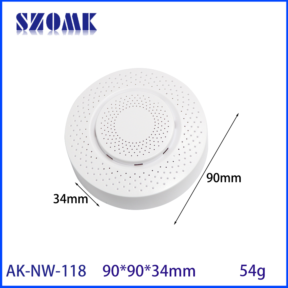 AK-NW-118 Humidità Sensore Hallogratura a temperatura Controllata a temperatura Gateway Giate in plastica a parete 90*34 mm