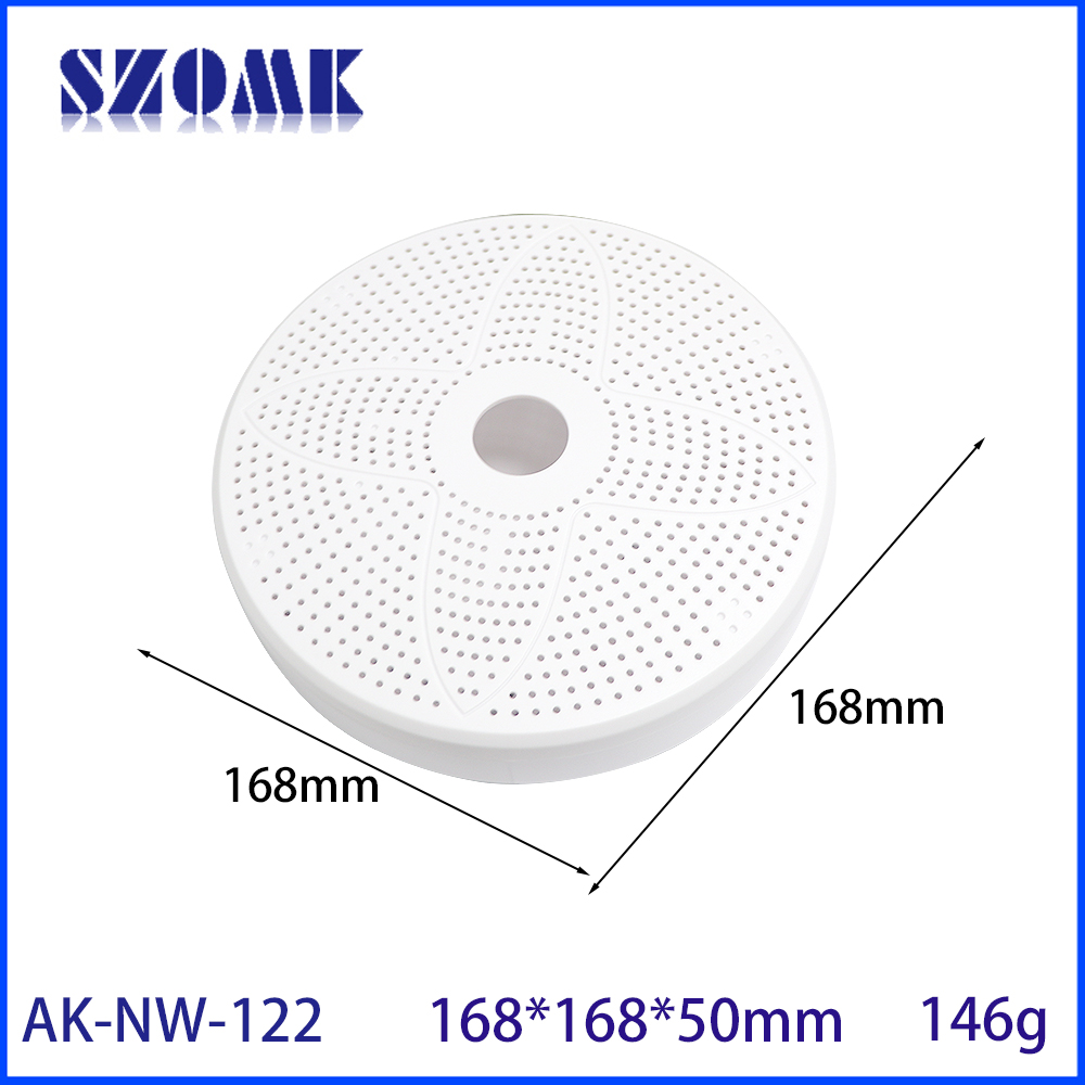 AK-NW-122 Luchtkwaliteitssensor Indoor Uitgebreide omgevingsdetector ABS Temperatuurvochtigheid PCB Elektrische doos 170*40 mm