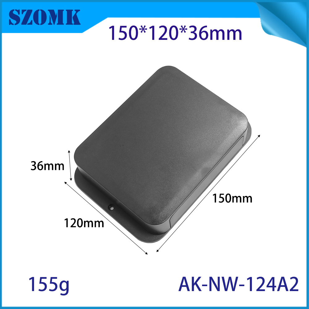AK-NW-124 Wandmontage-Sensorgehäuse Kunststoff Elektrischer Anschlusskasten IoT Network Box Szomk Sensorgehäuse 150*120*36 mm