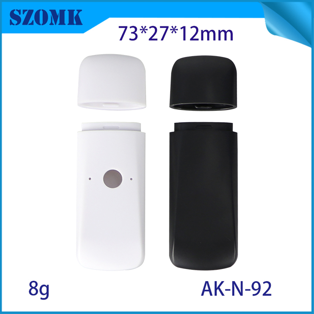  73*27*12mm AK-N-92 USB 무선 게이트웨이 쉘 도어는 원격 휴대 전화 제어 모듈 WiFi 전기 플라스틱 상자를 금지합니다.