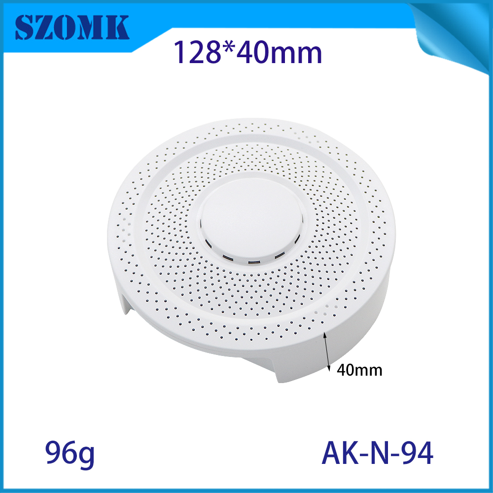 128*40 mm AK-N-94 Zigbee Hub Wi-Fi 컨트롤러 전자 장치 용 온도 및 습도 센서 플라스틱 인클로저