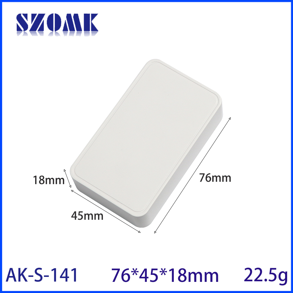 76*45*18mm AK-S-141 ABSプラスチックエンクロージャー電子機器エンクロージャージャンクションボックスPCBエンクロージャープロジェクトボックス