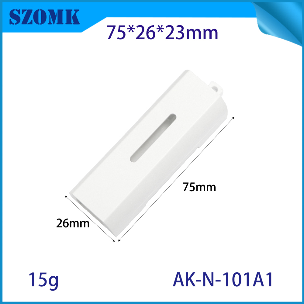 75*26*23mm AK-N-101 게이트웨이 Abs 전기 상자 스마트 디스플레이 화면 원격 제어 네트워크 인클로저
