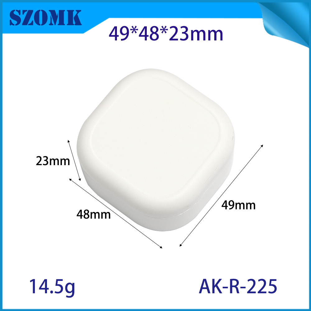 49*48*23mm AK-R-225 abs pc retardador de chama wifi tuya interruptor de controle modificador escudo plástico pcb caixa de junção gabinete