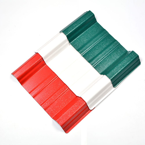 יצרן אריחי גגות PVC אנטי קורוזיבי פלסטיק UPVC ASA בהתאמה אישית
