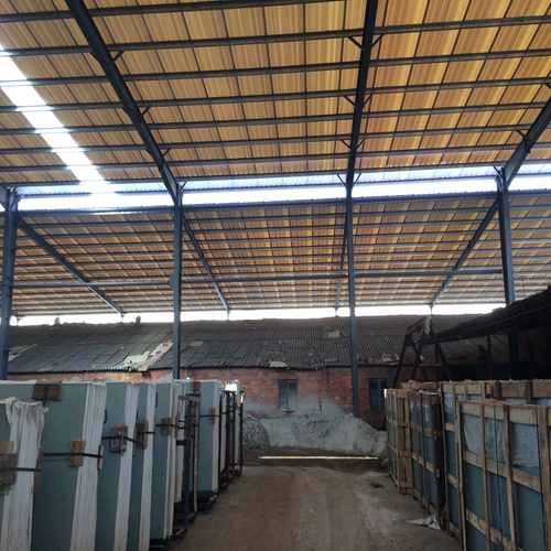 Pembekal Panel Kepingan Bumbung Beralun Plastik Tersuai OEM China