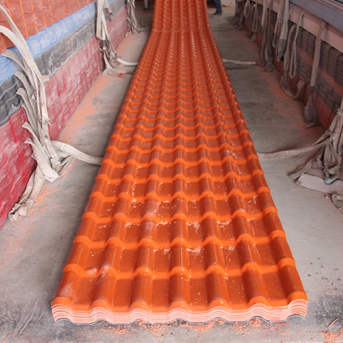 personnalisé asa pvc tuiles en plastique fabricants de feuilles de toiture usine Chine