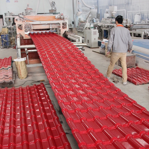 Fornitori di tegole in plastica personalizzate asa PVC per coperture in lamiera produttori di porcellana