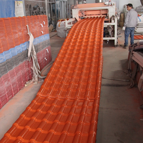 Fornecedor de telhas espanholas de plástico ondulado upvc personalizado asa pvc preço de atacado