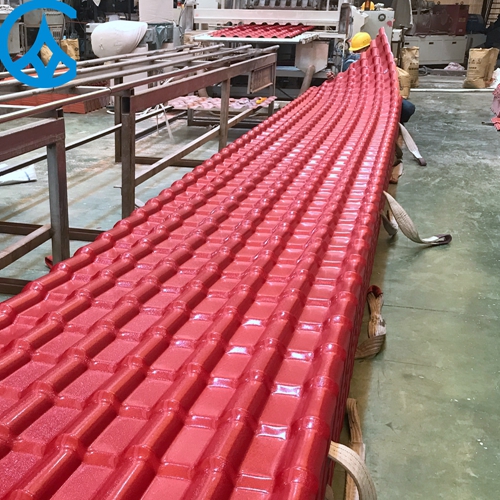 Hoja corrugada de plástico de resina sintética de PVC upvc en tejas al por mayor, proveedor de China