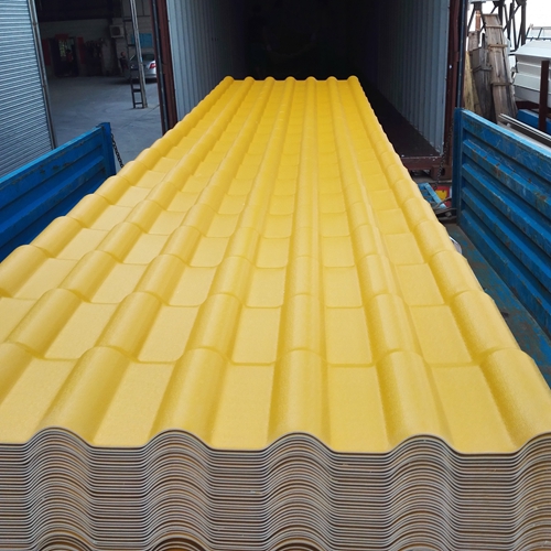 Synthetic Resin pvc plastic coated corrugated sheets roof tile panels wholesales supplier