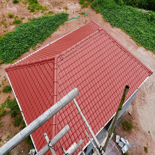 Proveedor de tejas para techos de láminas para techos de asa de resina sintética, fabricante de China a la venta