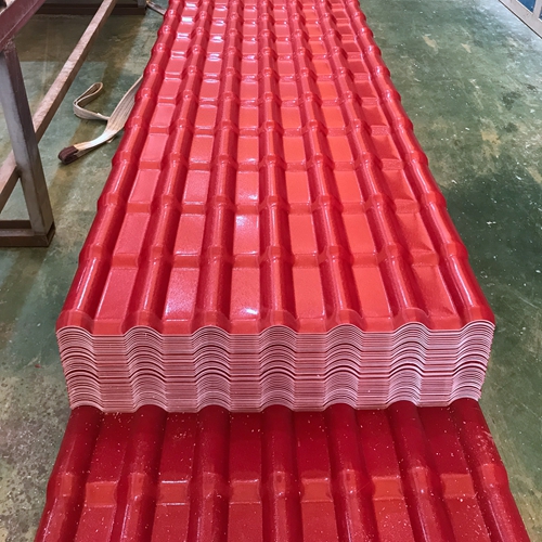 Proveedores de tejas aislantes de resina sintética ASA y láminas para techos de PVC