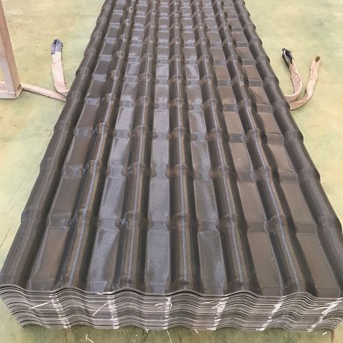 Feuille de toiture en résine synthétique de PVC ASA faite sur commande industrielle antirouille