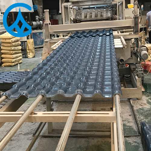 Chine principal fournisseur de résine synthétique ASA à bas prix et de tuiles ondulées en PVC