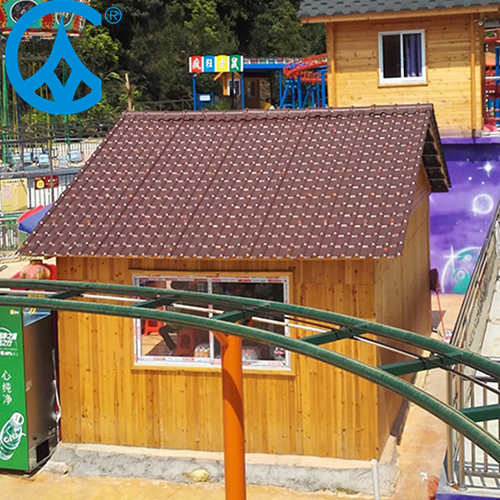 Fábrica profesional de tejas de resina sintética de PVC ASA para exportación