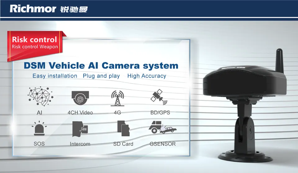 Richmor mini mobile  dashcam mobile car camera recorder support 4g gps wifi vehicle recording