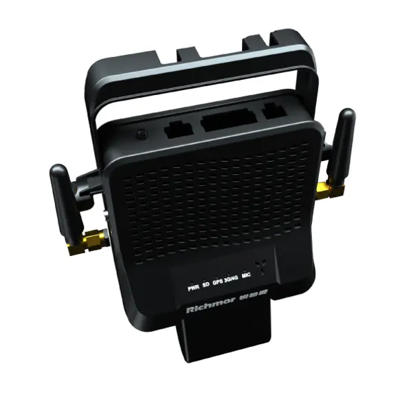 Mini registratore dashcam AI mdvr 4ch 1080p registratore digitale per auto