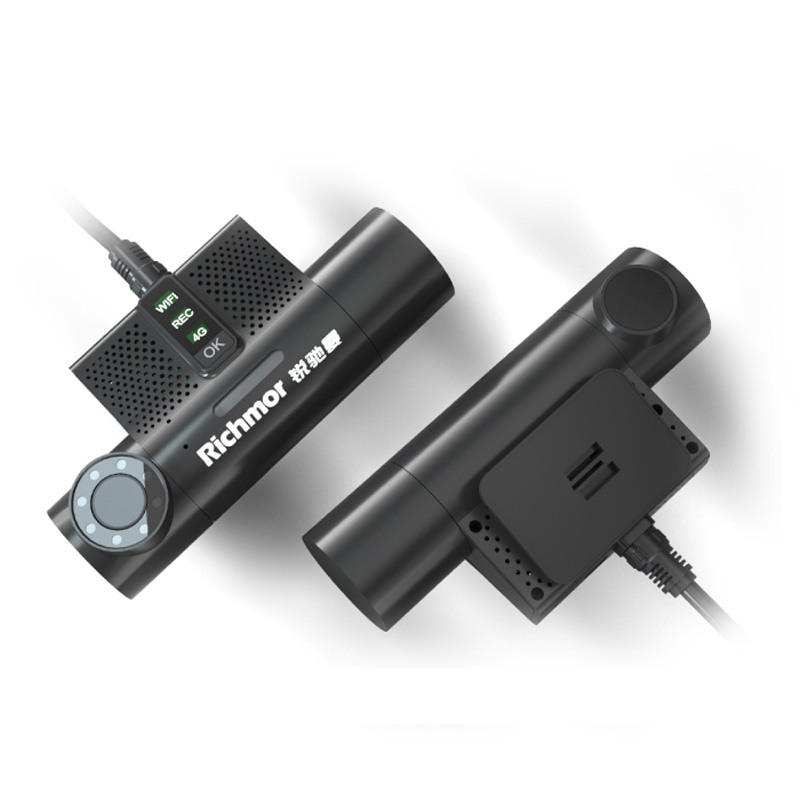 Richmor 6. Nesil MINI Çift Lens 4G GPS 1080P Araç Kamerası