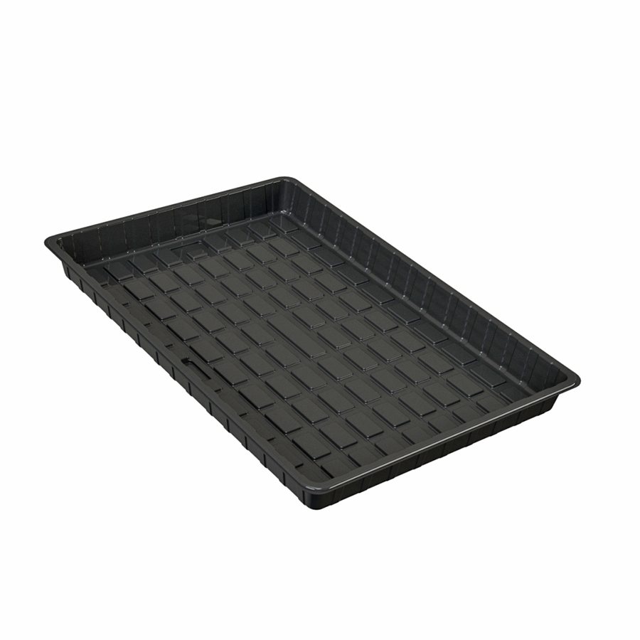 Black 4x6 Flood Deep Water Culture Grow Greenhouse Watering Trays For Indoor Plants