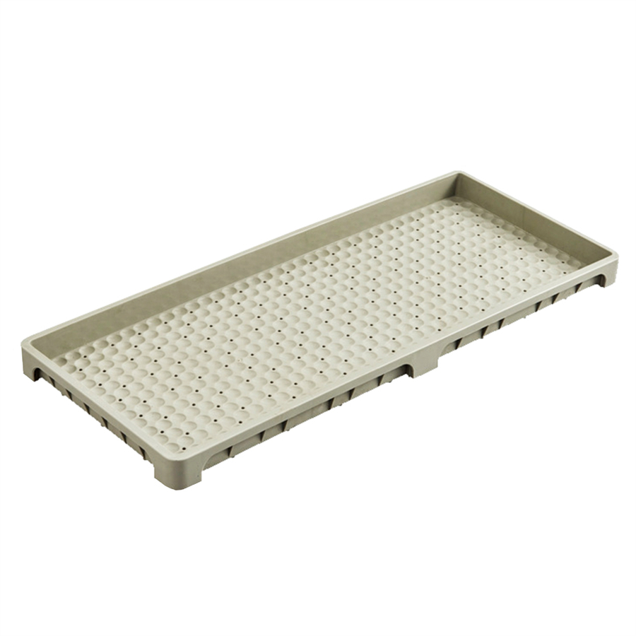 China Cheap Price Rice Seeder Stackable PP Plastic Paddy Nursery Seedling Tray For Sale