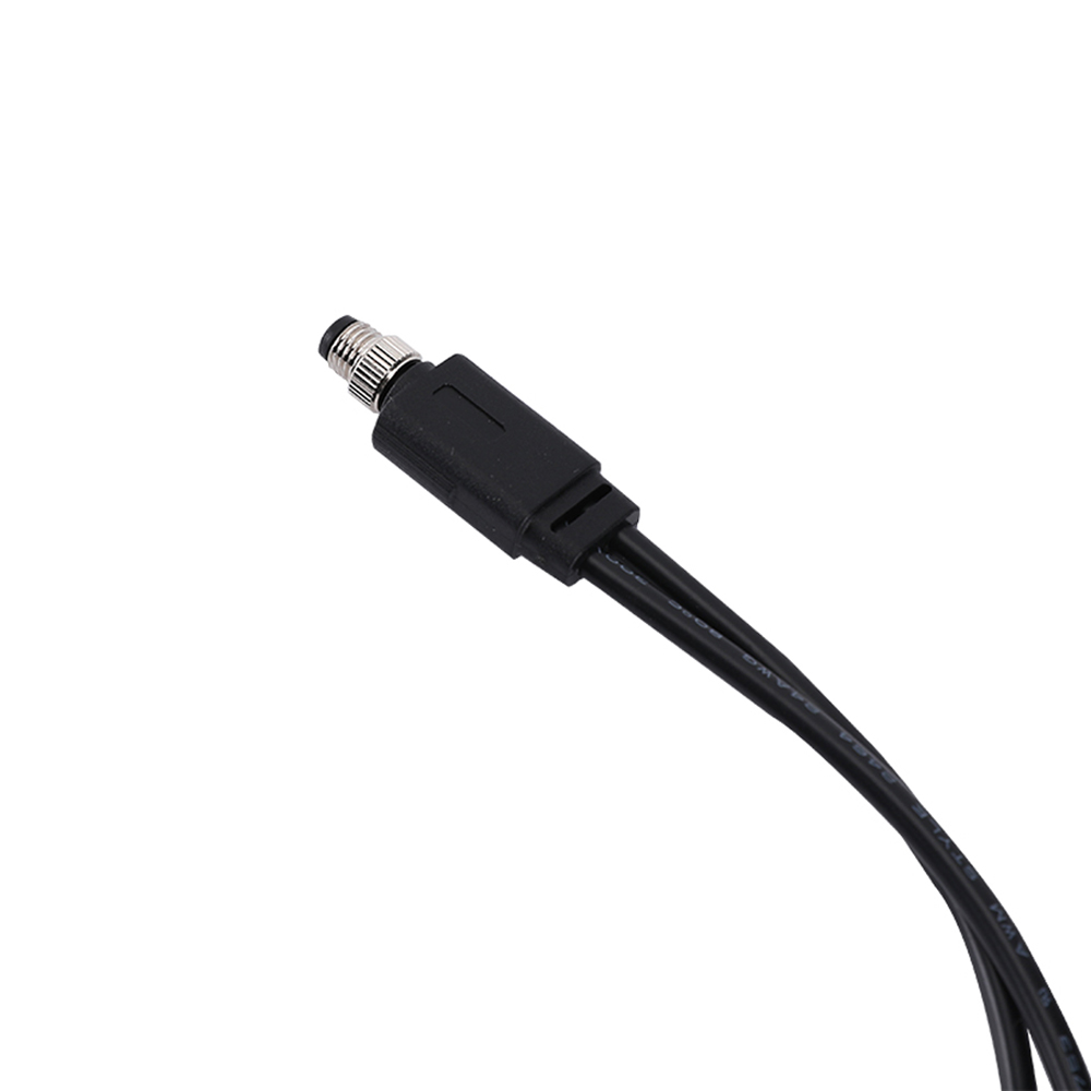 M8 3 4 pin male to female y type adapter cable - COPY - pjlk4m
