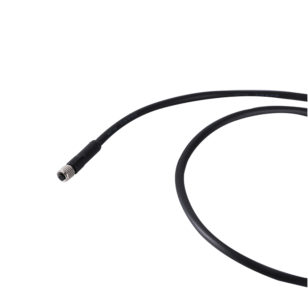 M5 4-biegunowy prosty kabel żeński o długości 1 metra