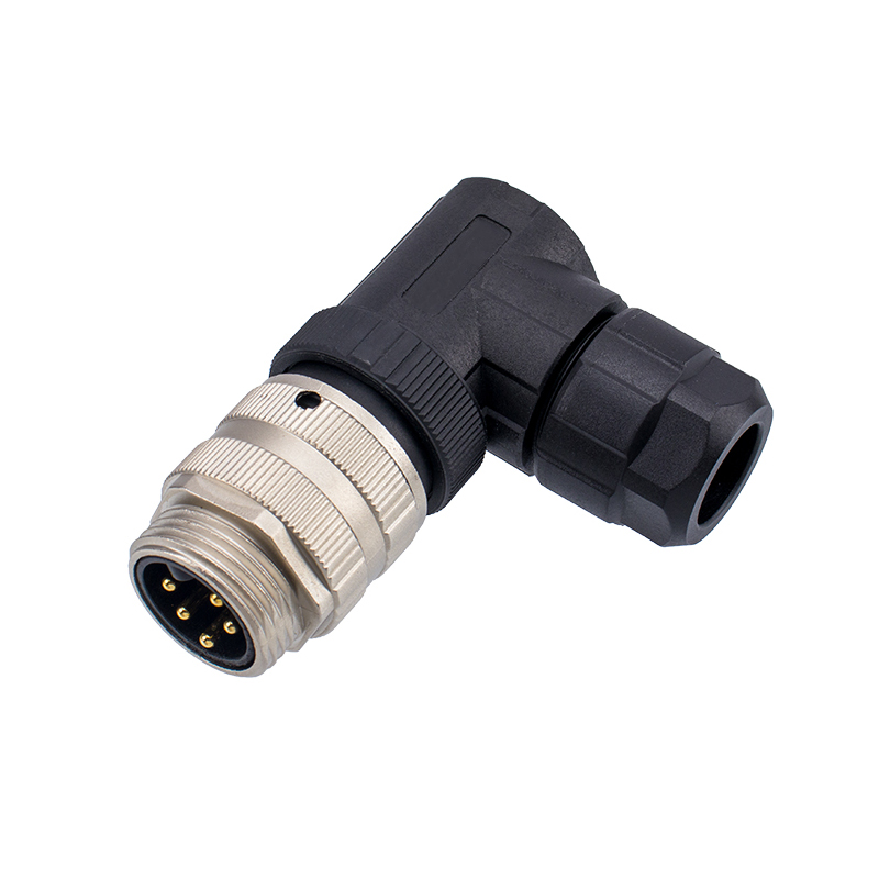 7/8 3 4 5 pin angle female connector