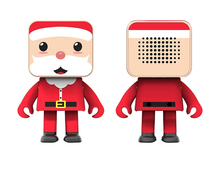 Mini alto-falante Dancing Cube Papai Noel