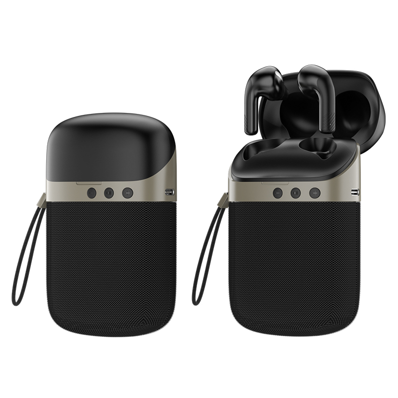 2 in 1 Wireless Speaker with TWS Earphone Made in China