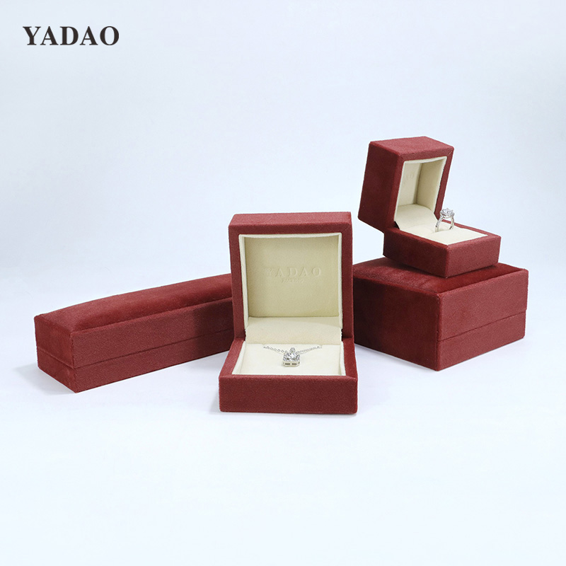 2023new arrival luxury color velvet finished boxes