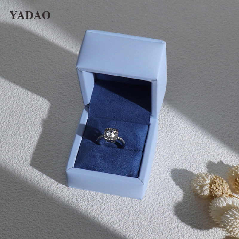 2024 new arrivals baby blue color luxury jewelry box