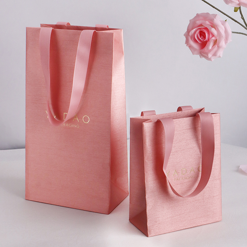 Personalizar la sofás Bolsa de papel Bolsa de joyería de la joyería Bolsa de la cinta del regalo