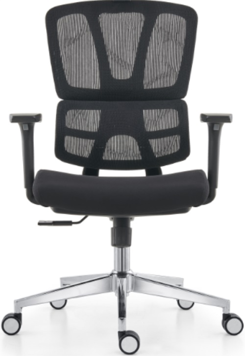 Newcity 808BF Chaise en maille de haute qualité Design confortable Chaise en maille à dossier moyen Meilleure chaise en maille moderne Fournisseur de chaise en maille ajustable pour gestionnaire Foshan Chine