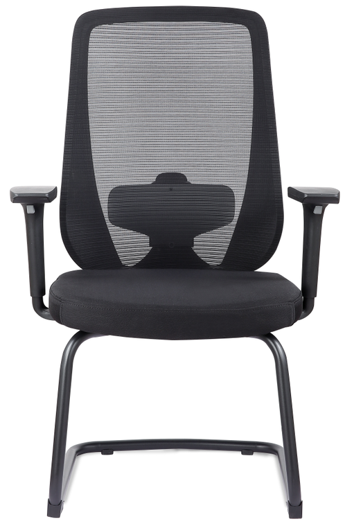 Newcity 646C Bom Preço Design Moderno Sala de Reuniões Cadeira de Malha Estrutura Pintada de Metal Cadeira para Visitantes Melhor Qualidade Sem Rodas Fornecedor de Cadeira para Visitantes Foshan China