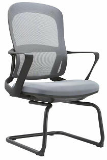Newcity 554C Meeting Room Visitor Chair High Quality Mesh Visitor Chair Office Furniture Fixed Arm Customized Meeting Room Office Visitor Chair Supplier Foshan China