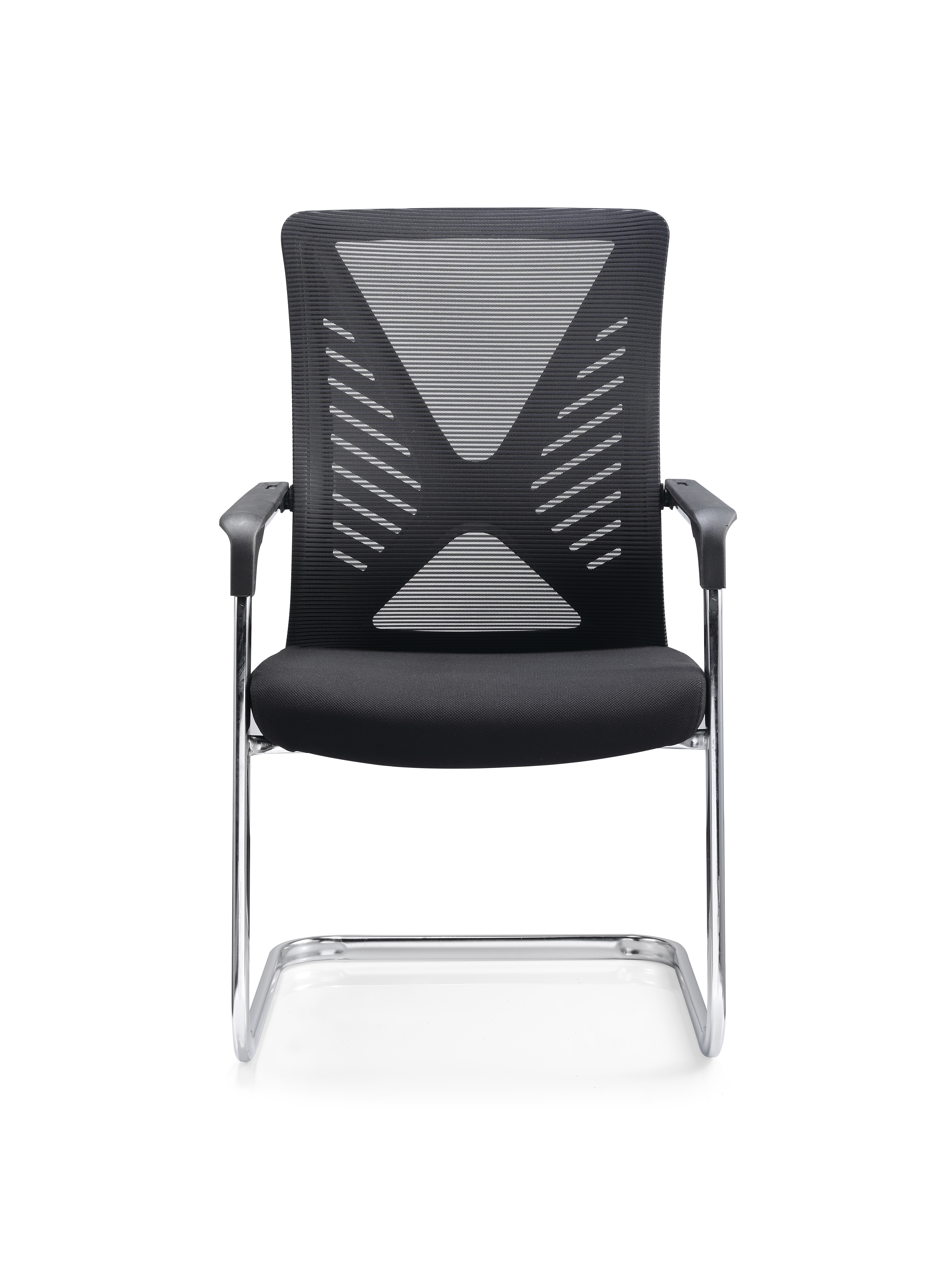 Newcity 559C Office Furniture Manufacture Modern Design Mesh Back Conference Room Visitor Chair Simple Armchair Mesh Visitor Chair Supplier Foshan China