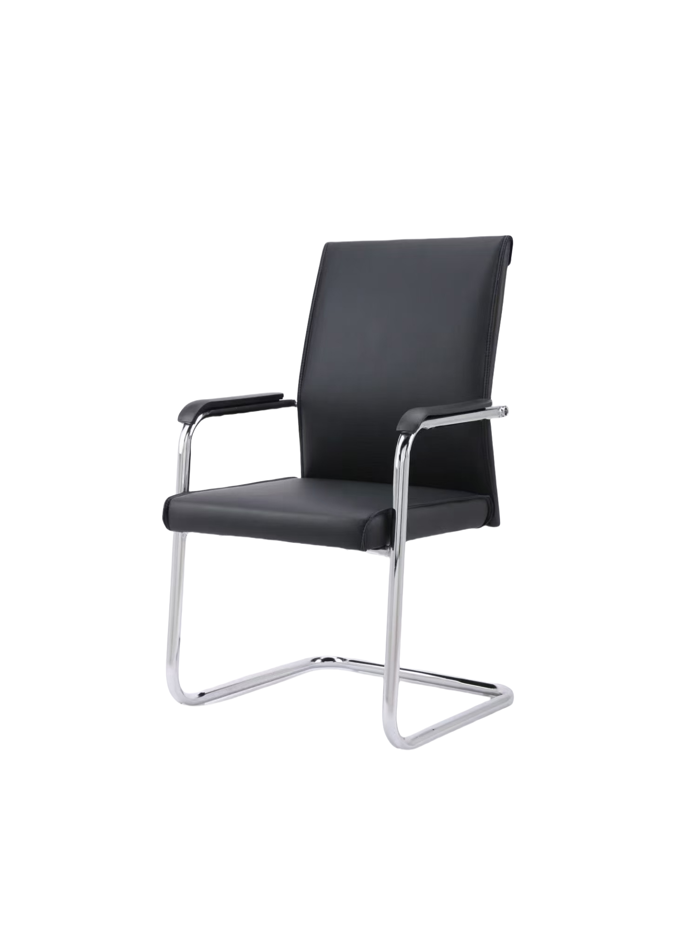 Newcity 302C حديث بسيط باللون الأسود، اجتماع الزائرين، الموظفين التنفيذيين، كراسي مكتب جلدية، غرف الاجتماعات، منفذ المصنع، الطراز التنفيذي