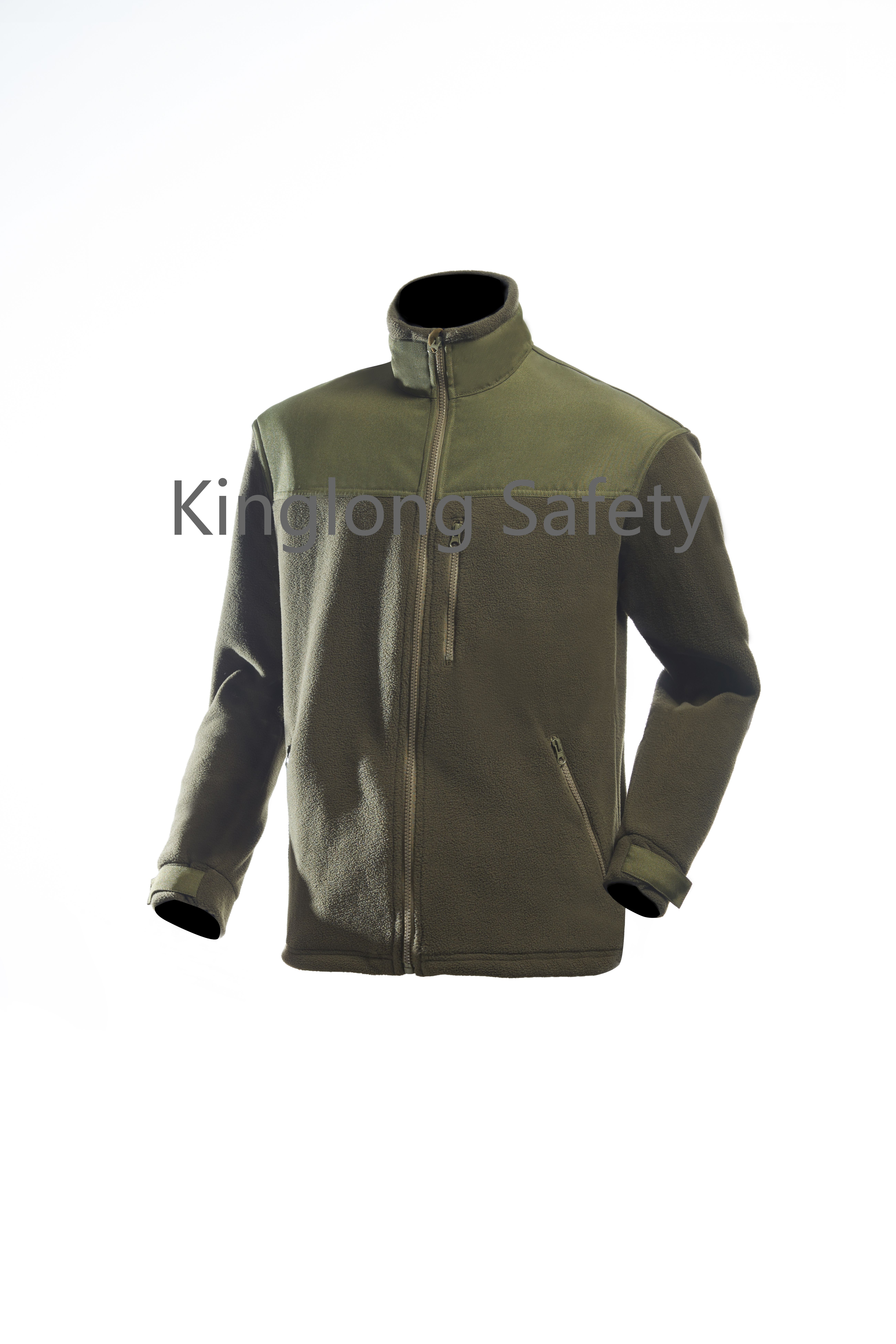 Outdoor Workwear fleece custom design Men Reversible zipper Polar Fleece Jacket Winter Autumn Spring for men