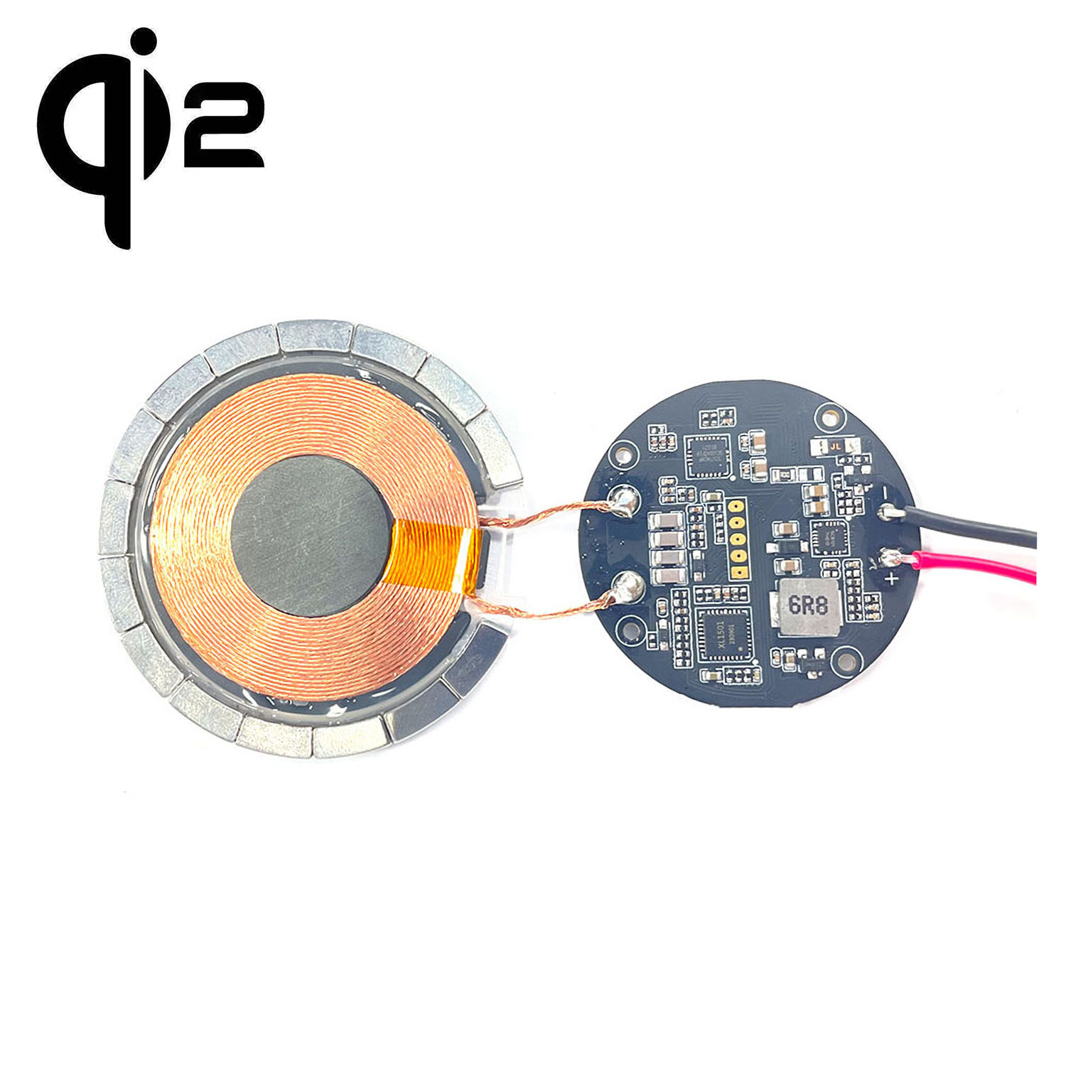 qi2 MPP磁性快速无线充电模块磁铁发射器接收器15w快速Qi2 QI MPP两磁无线充电器模块定制