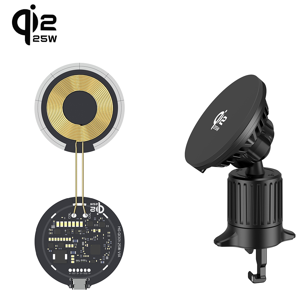 25W QI2 25W Módulo de cargador inalámbrico