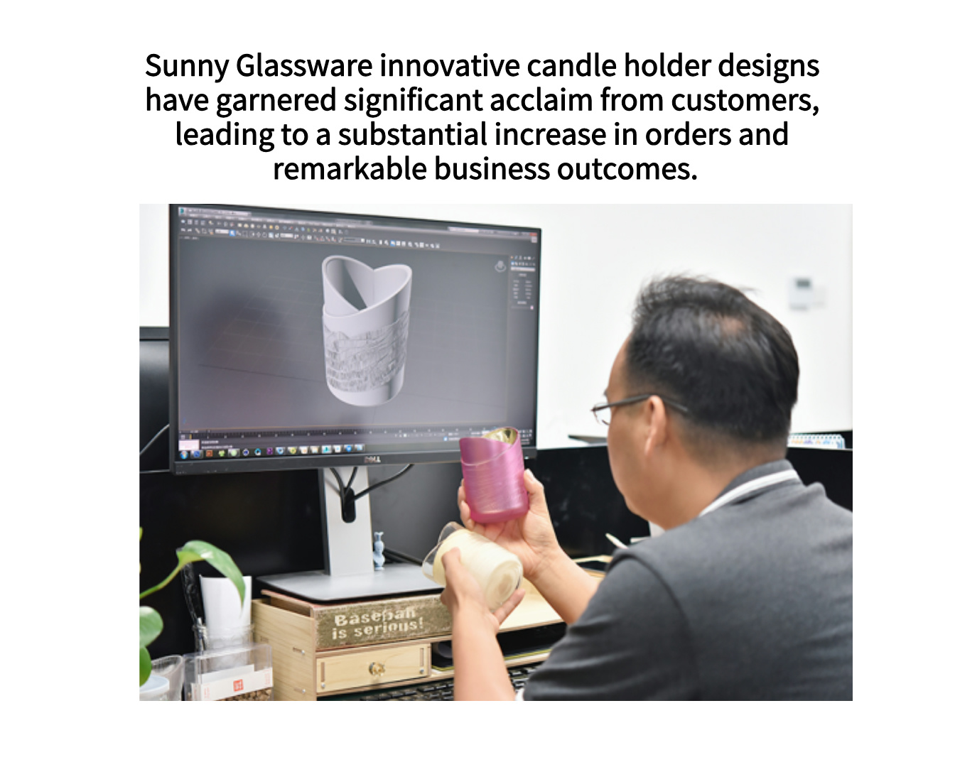 Sunny Glassware innovative candle holder designs have garnered significant acclaim from customers, leading to a substantial increase in orders and remarkable business outcomes.