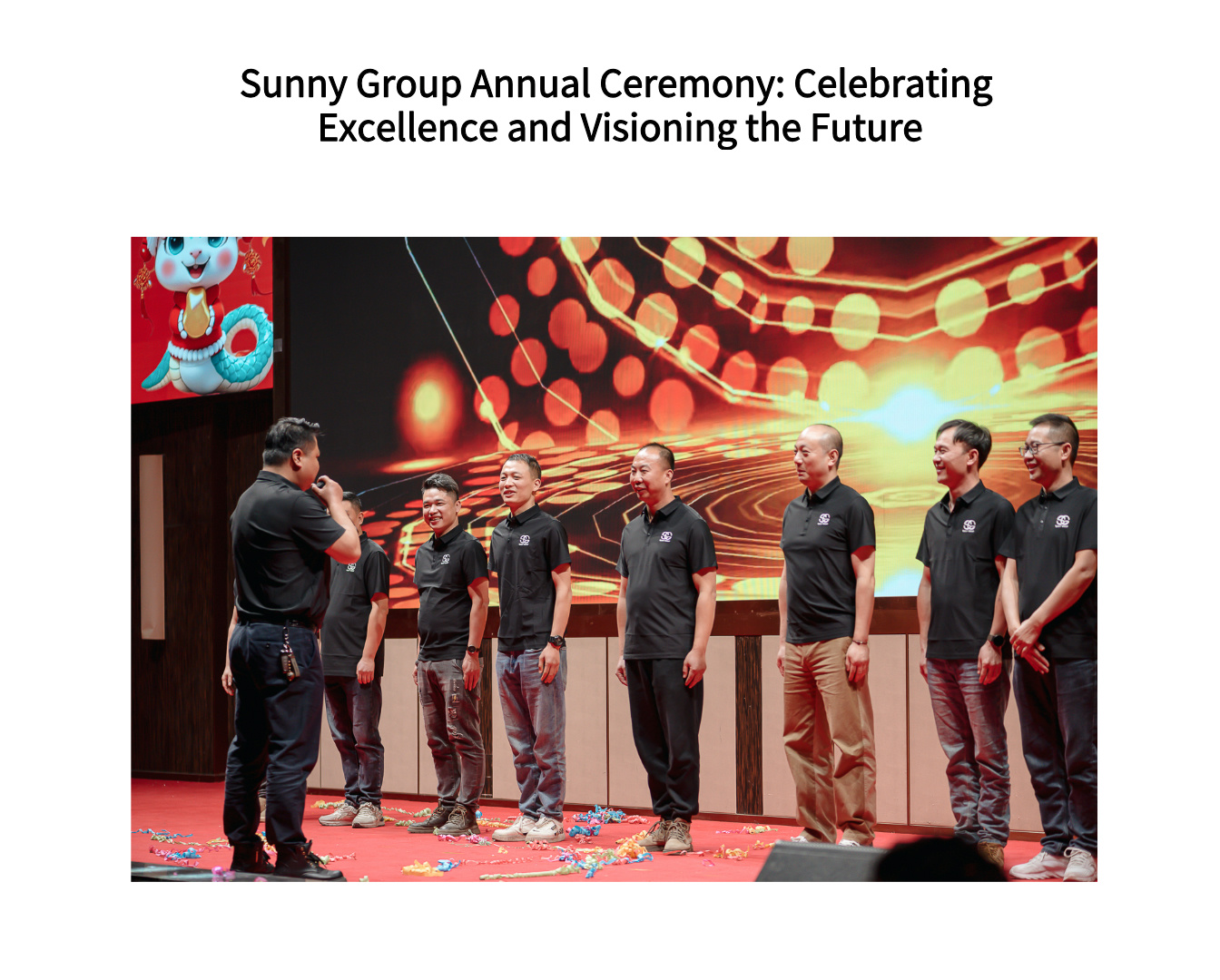 Sunny Group Annual Ceremony: Celebrating Excellence and Visioning the Future