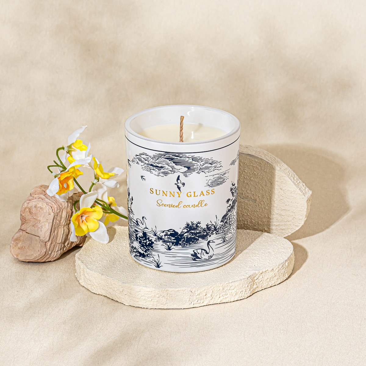 With porcelain as the paper, the long-lasting affection for Father's Day is painte