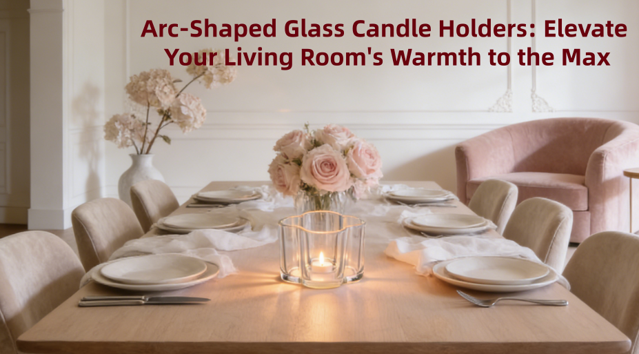 Arc-Shaped Glass Candle Holders: Elevate Your Living Room's Warmth to the Max Arc-Shaped Glass Candle Holders: Elevate Your Living Room's Warmth to the Max