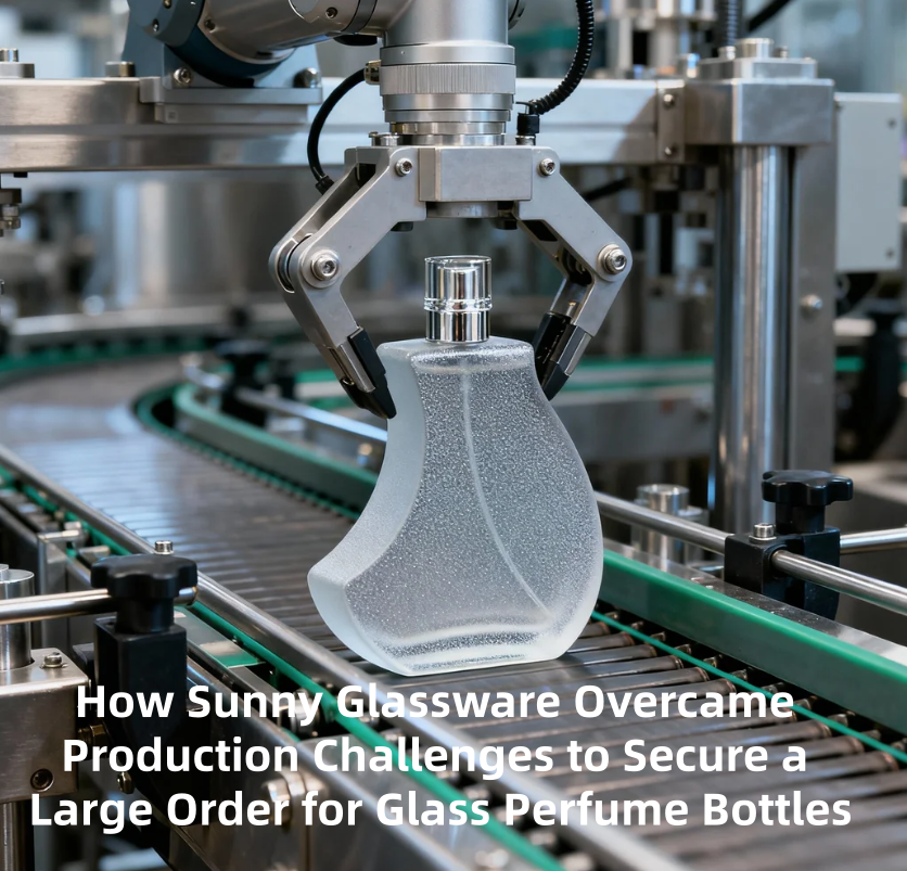 How Sunny Glassware Overcame Production Challenges to Secure a Large Order for Glass Perfume Bottles