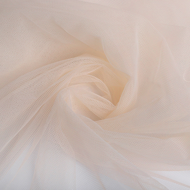 Tissu de maille de tulle en nylon doux dur de Shenzhen CYG pour la robe de mariage nuptiale
