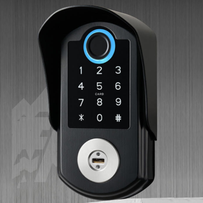 China made fingerprint password RF waterproof lock wholesaler