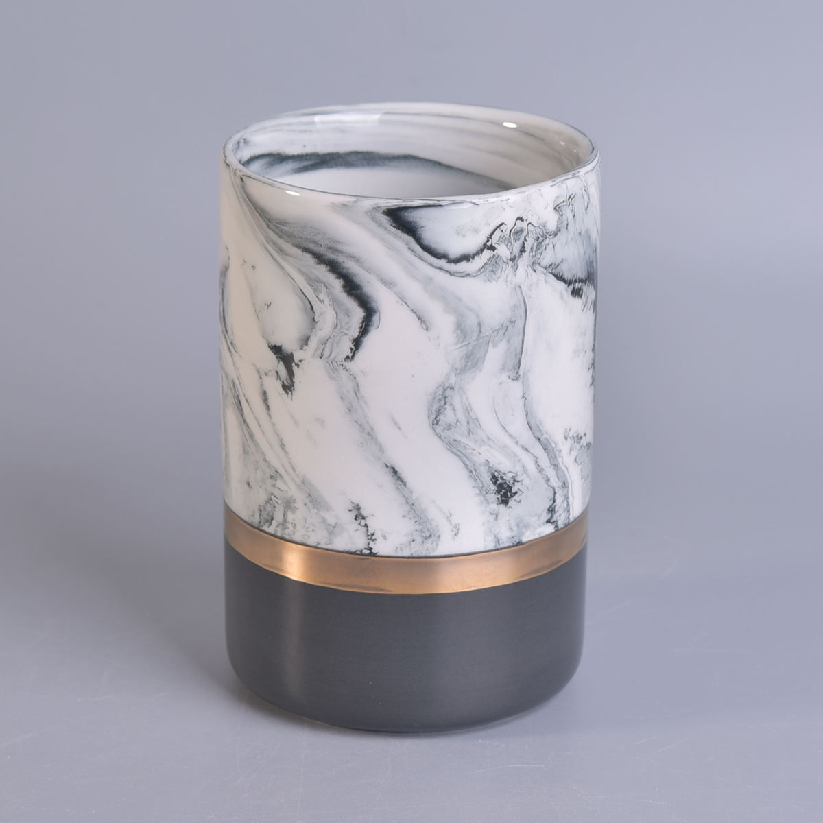cylinder ceramic candle vessels, Ceramic candle holder customized